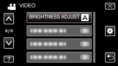 BRIGHTNESS ADJUST